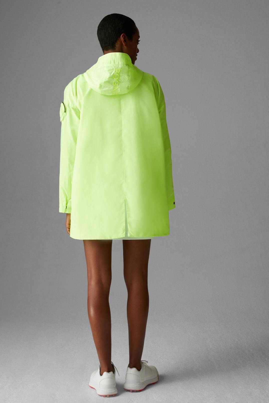 CYNDI FUNCTIONAL PARKA IN LIME - 3