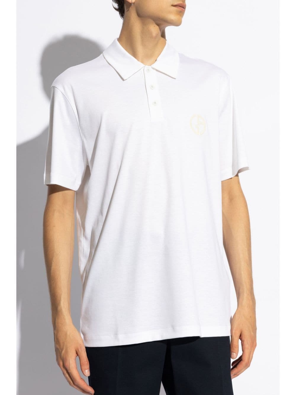 LOGO-EMBROIDERED POLO SHIRT - 3