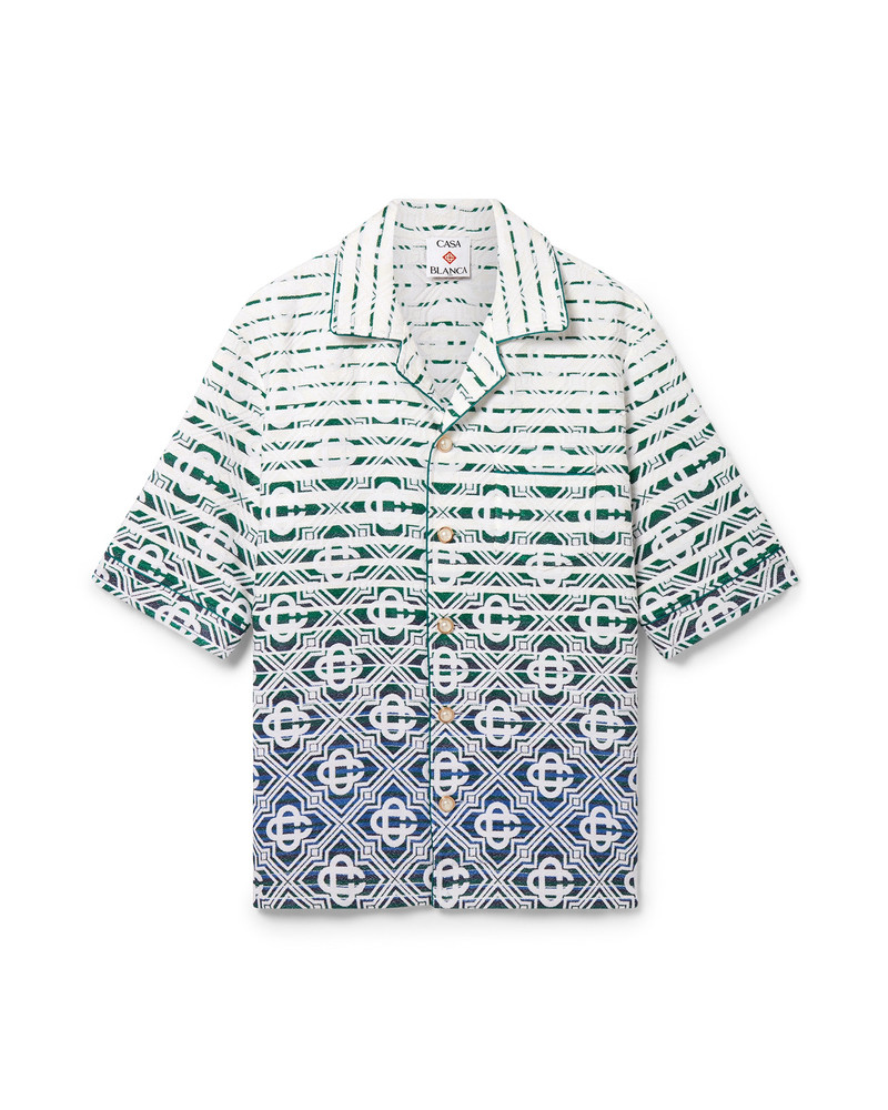 Monogram Gradient Towelling Shirt | Casablanca Paris 1