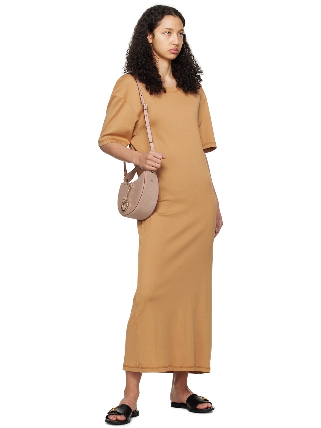 Beige Arlène Small Bag - 4