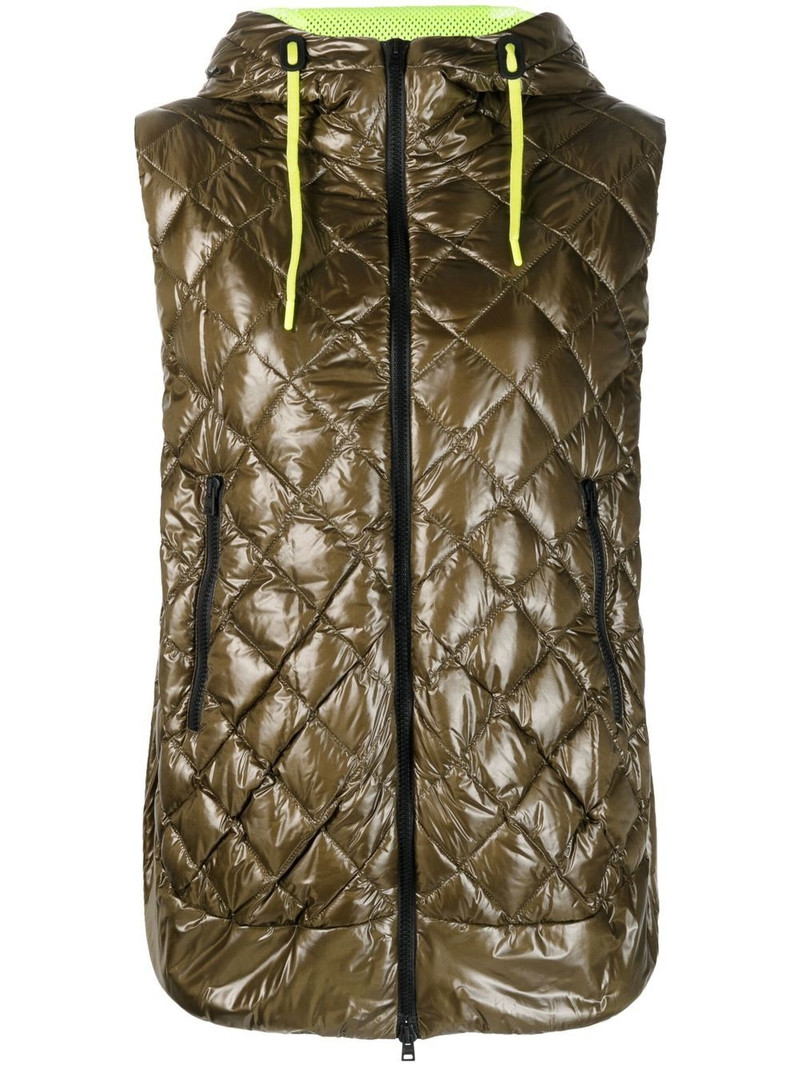 sleeveless quilted 패딩 재킷 1