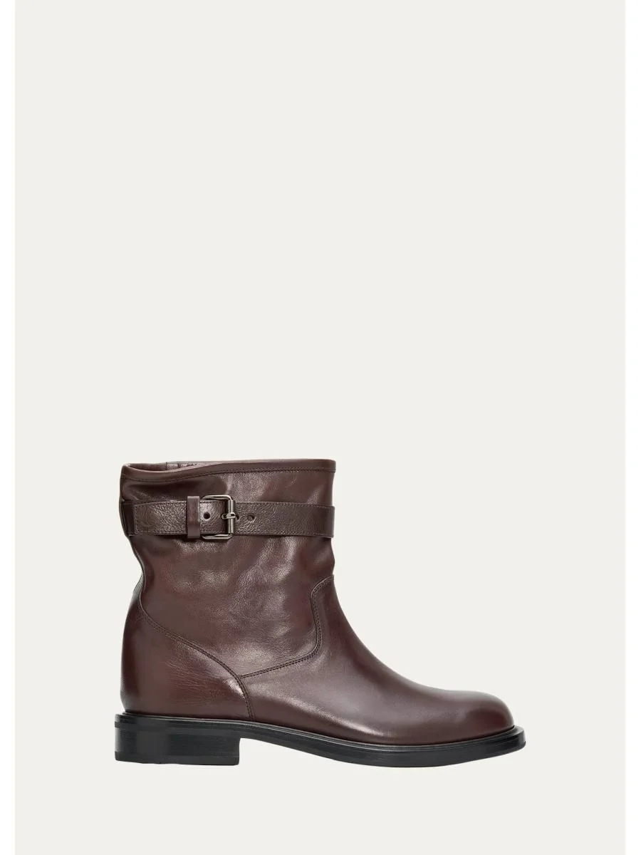 Sylvie Leather Ankle Boots - 1