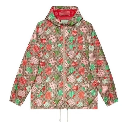 Gucci Les Pommes Nylon Jacket 'Beige' 663649-ZAHB9-2110 - 1