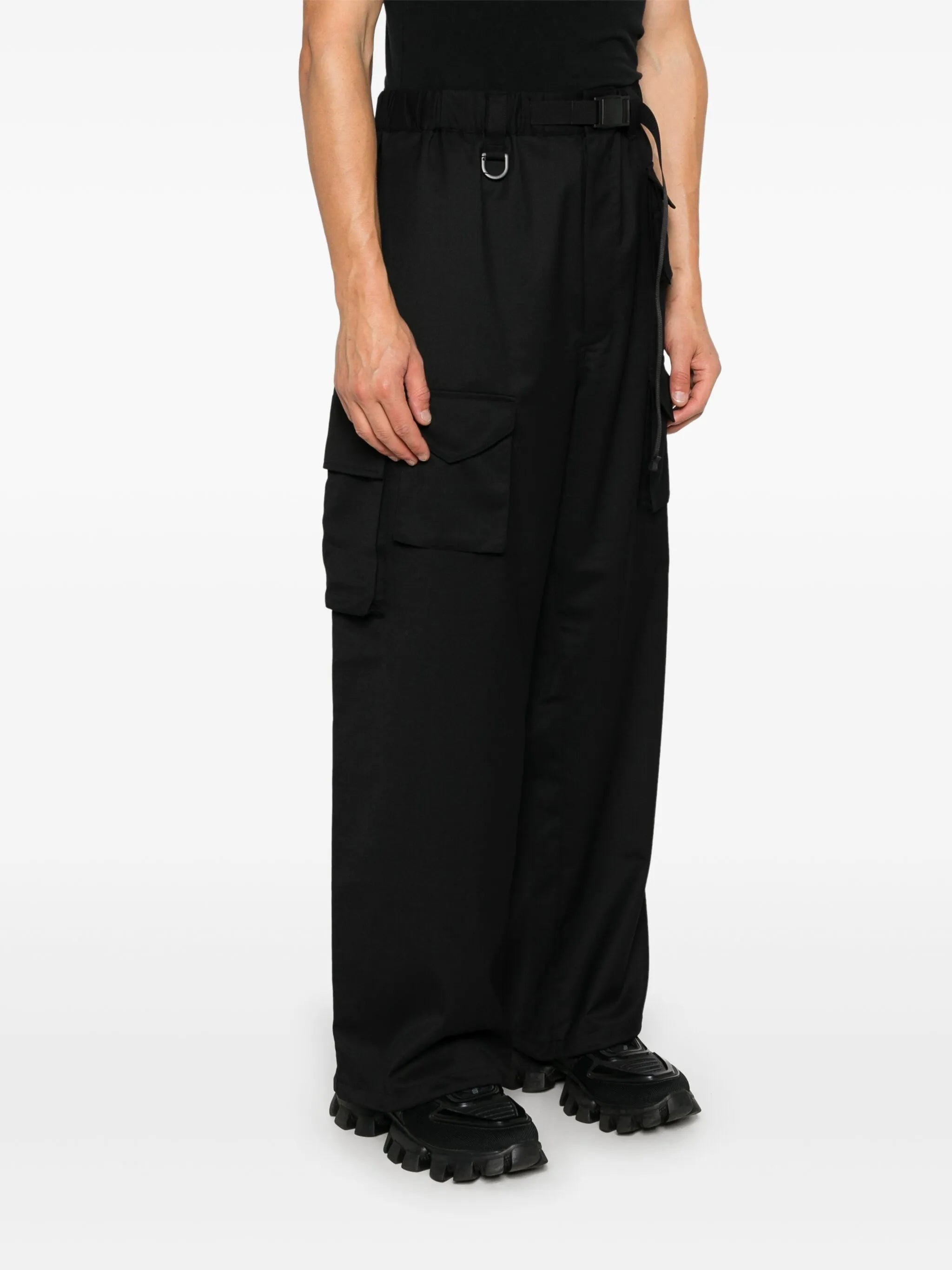 Y-3 Wide-leg Trousers - 4
