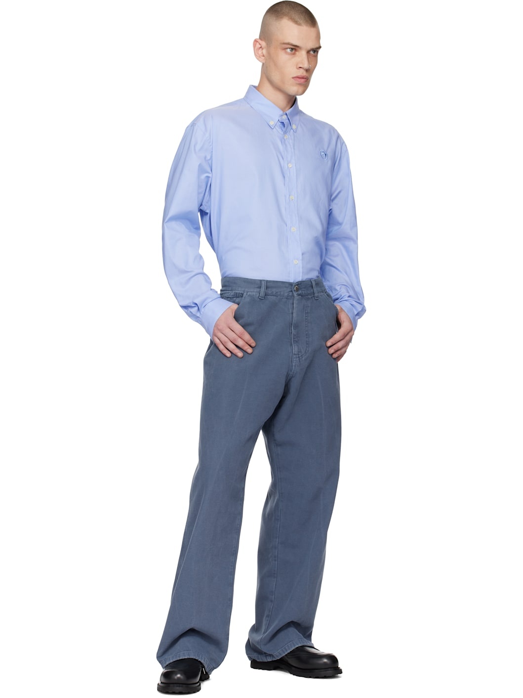 Blue Oxford Shirt - 5