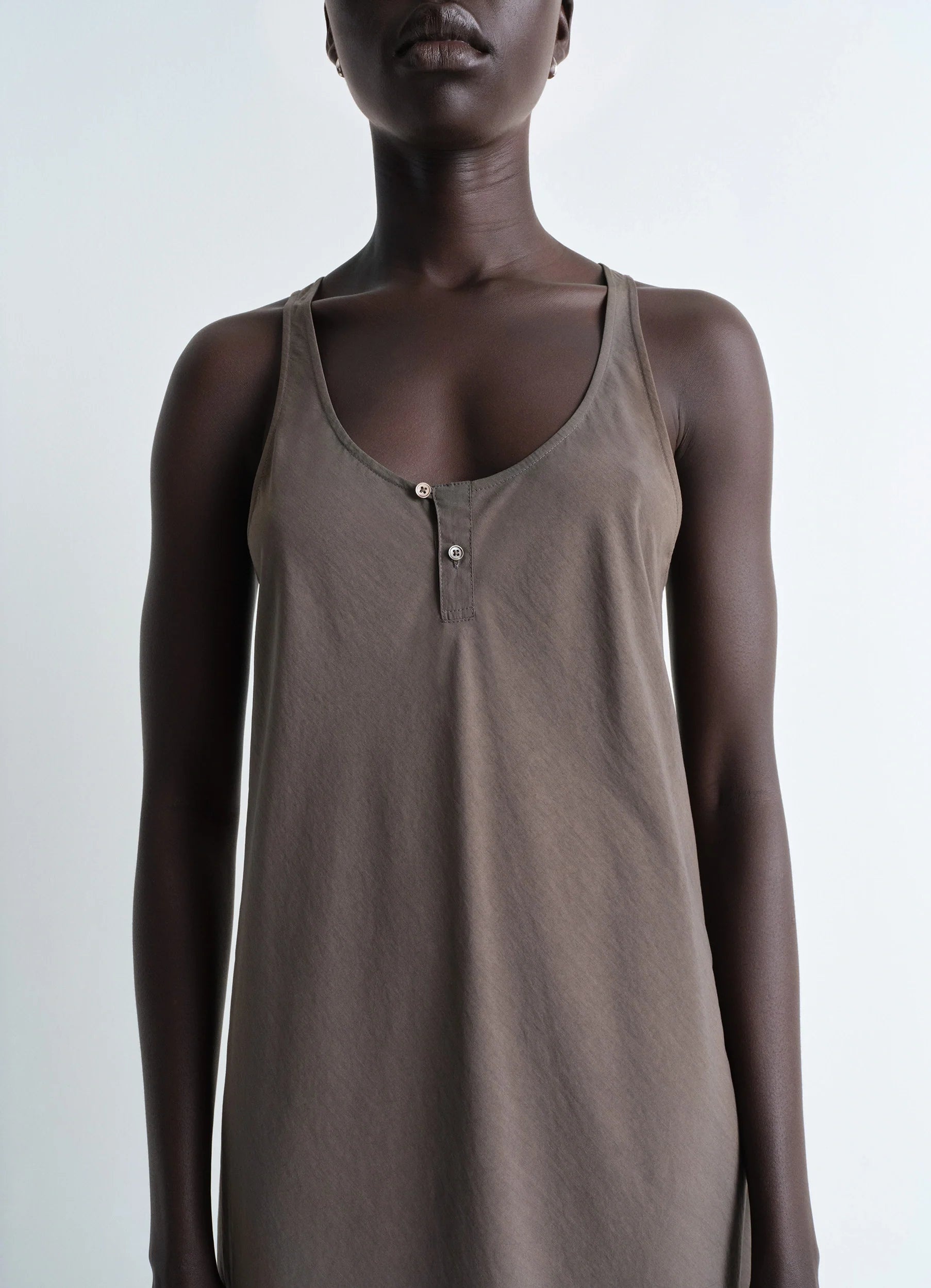 BIAS CUT TANK DRESS - 3