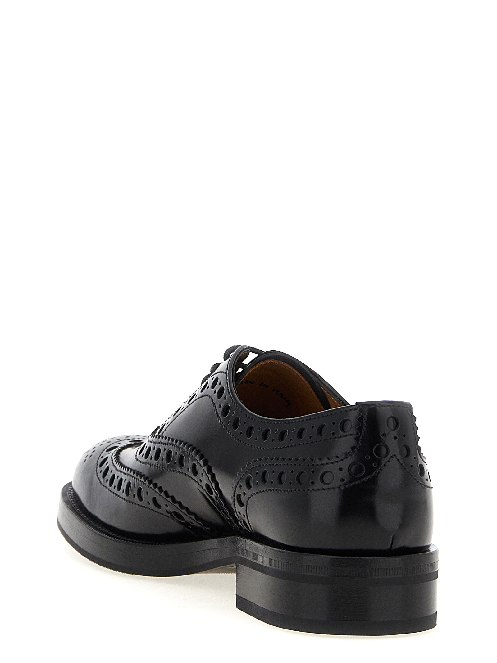 Pilar Lace Up Shoes Black - 3