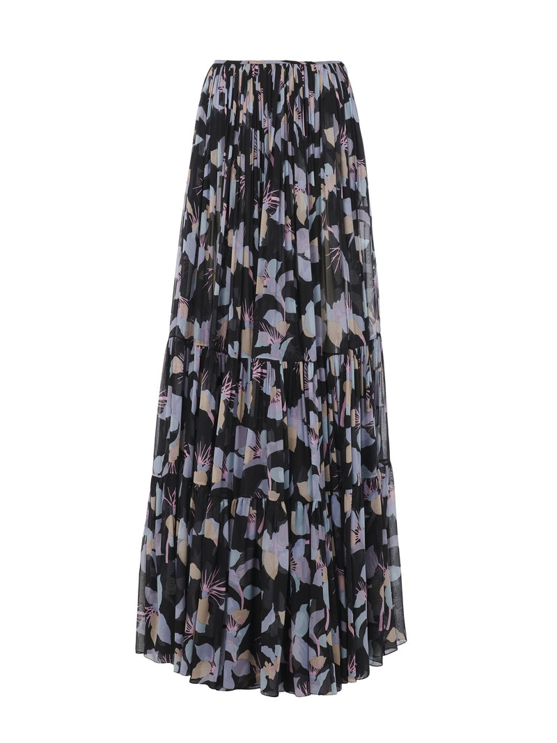 SILK GEORGETTE에 있는 GATHERED MAXI 피부 1