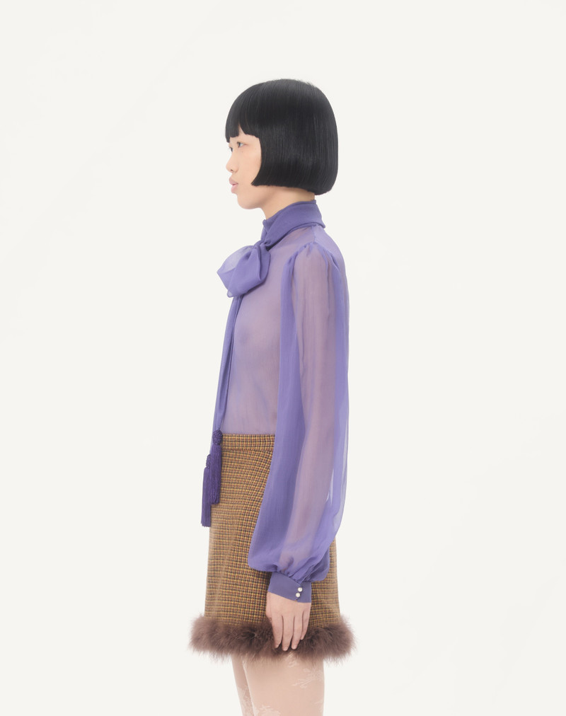 CREPONNE CHIFFON TOP 6