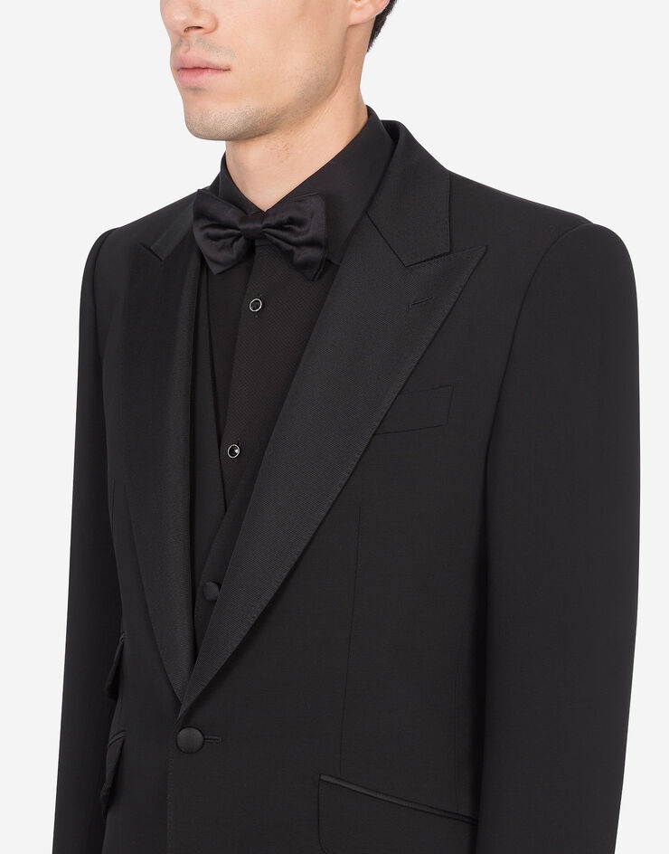 Sicilia-fit tuxedo suit in stretch wool - 10