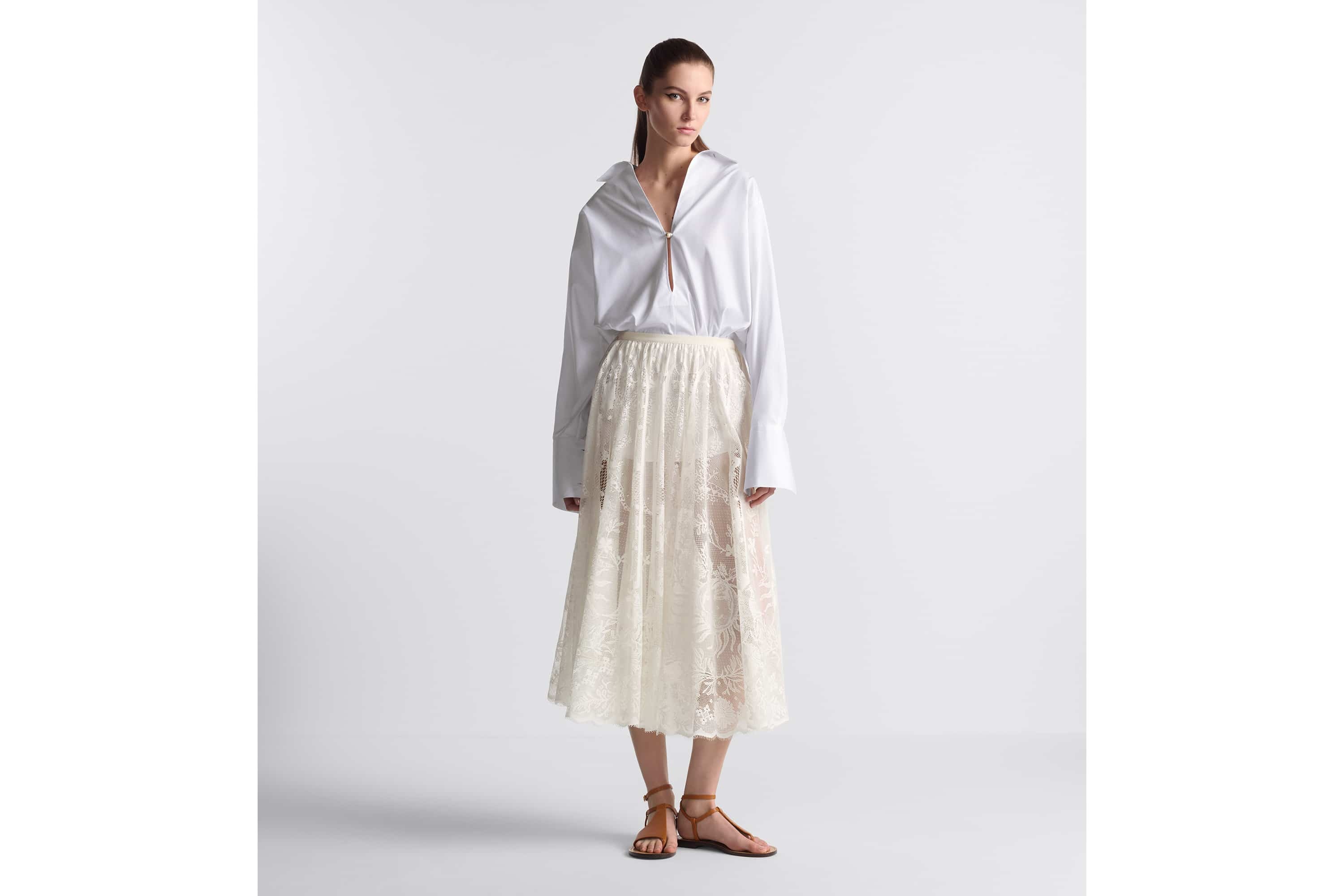 Dioriviera Flared Mid-Length Skirt - 2