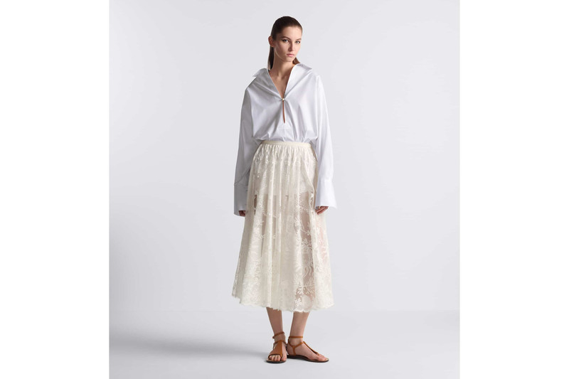 Dioriviera Flared Mid-Length Skirt 2