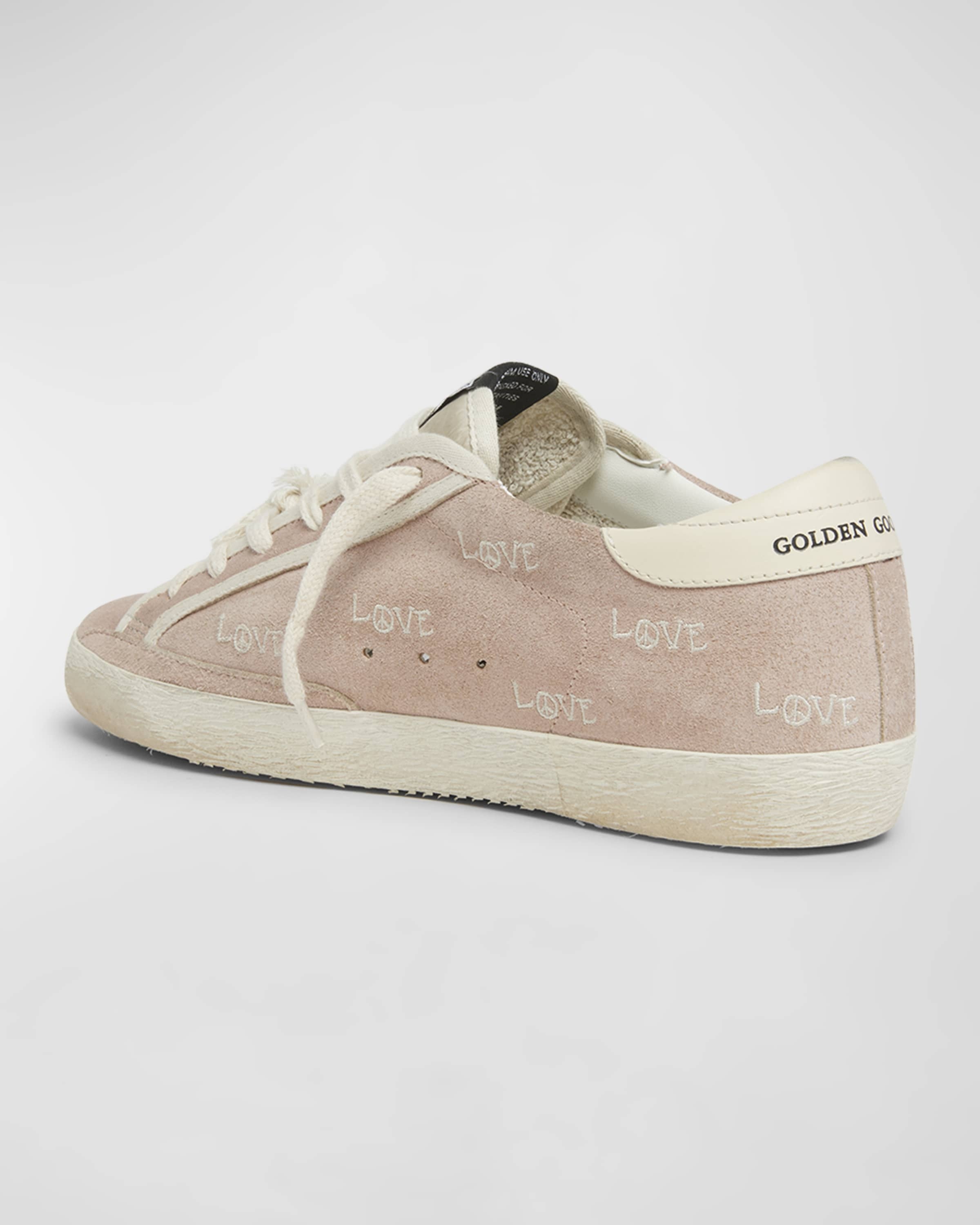 Superstar Suede Embroidered Low-Top Sneakers - 3