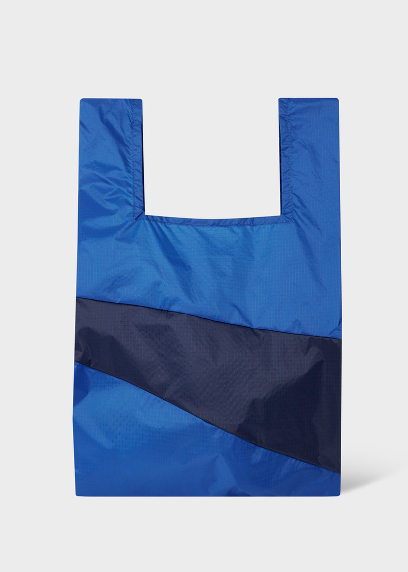 Blue & Navy 'The New Shopping Bag' by Susan Bijl - Large 4