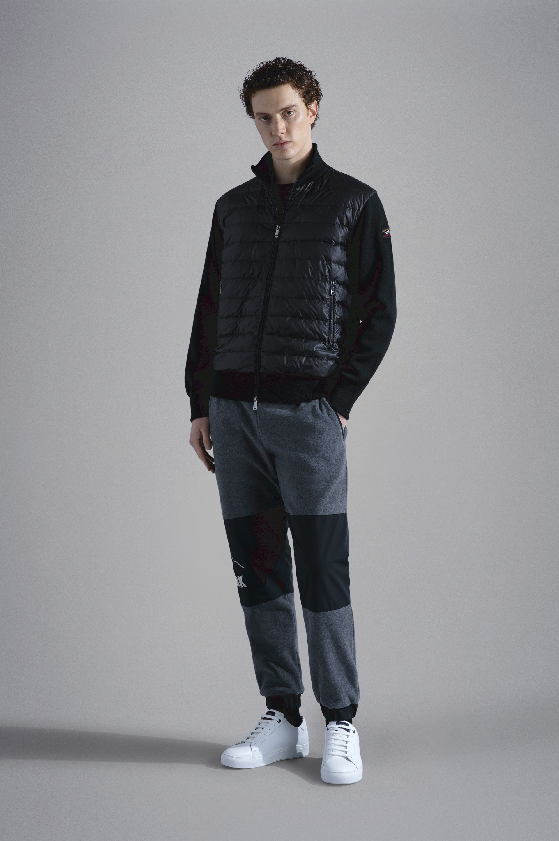 FLEECE TRACKPANTS WITH WINTER HEROES EMBROIDERY - 2