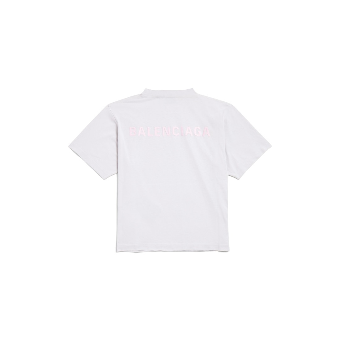 Women's Balenciaga Back T-shirt Medium Fit in Dirty White - 2