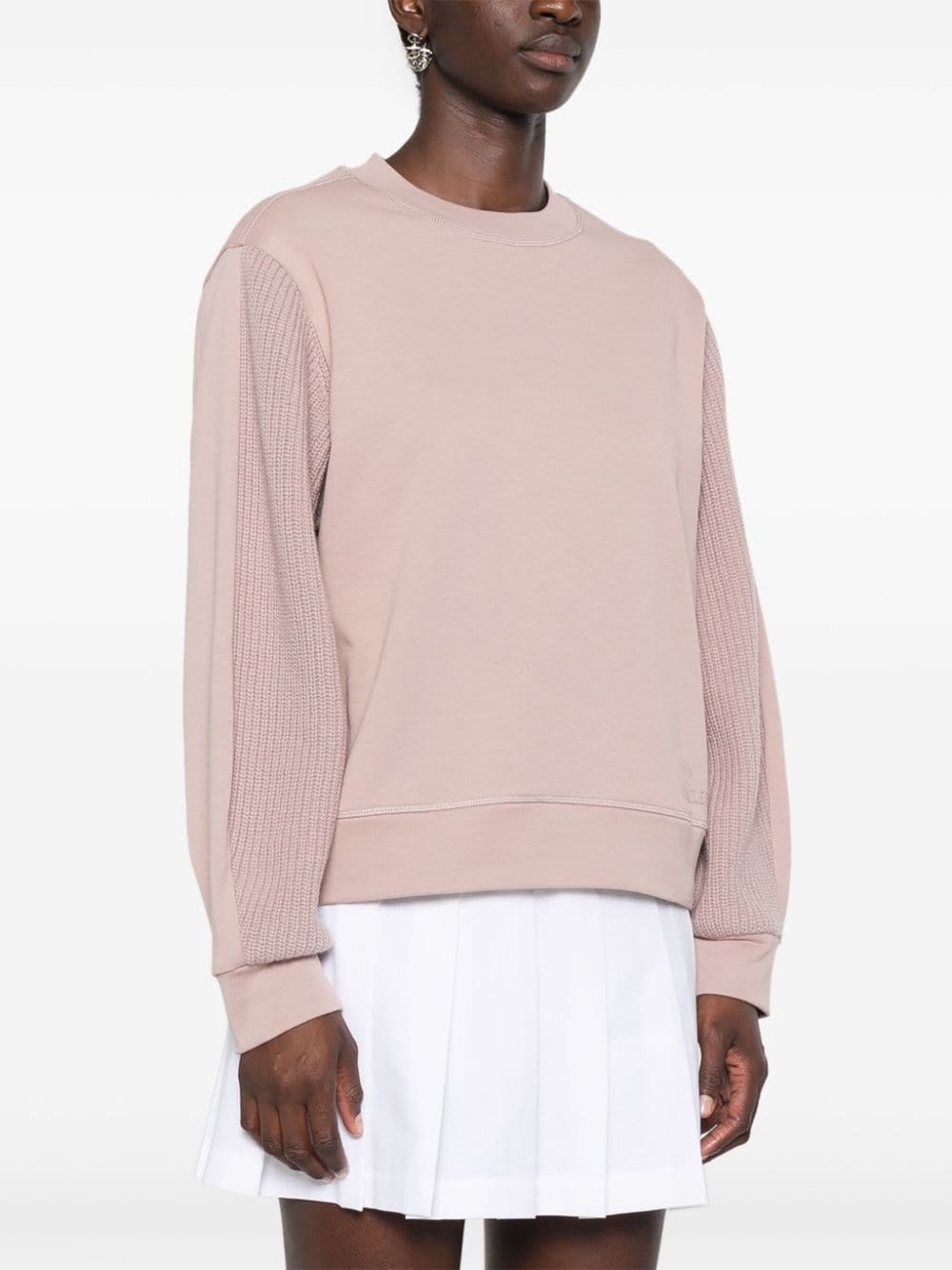 logo-appliquÃ© sweatshirt - 3