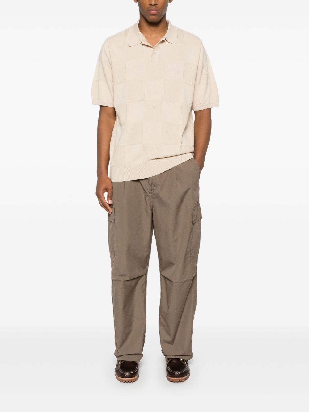 Checker polo shirt - 2