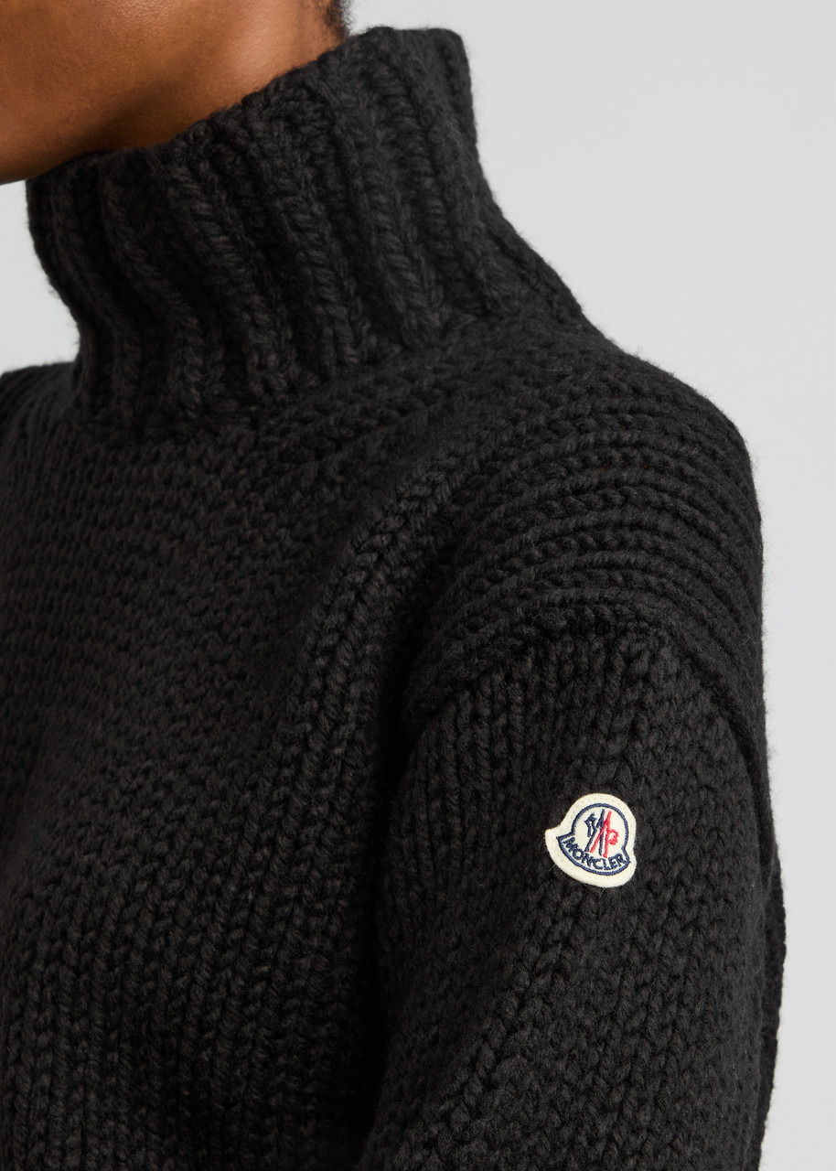 Moncler Logo Wool-blend Jumper - 5