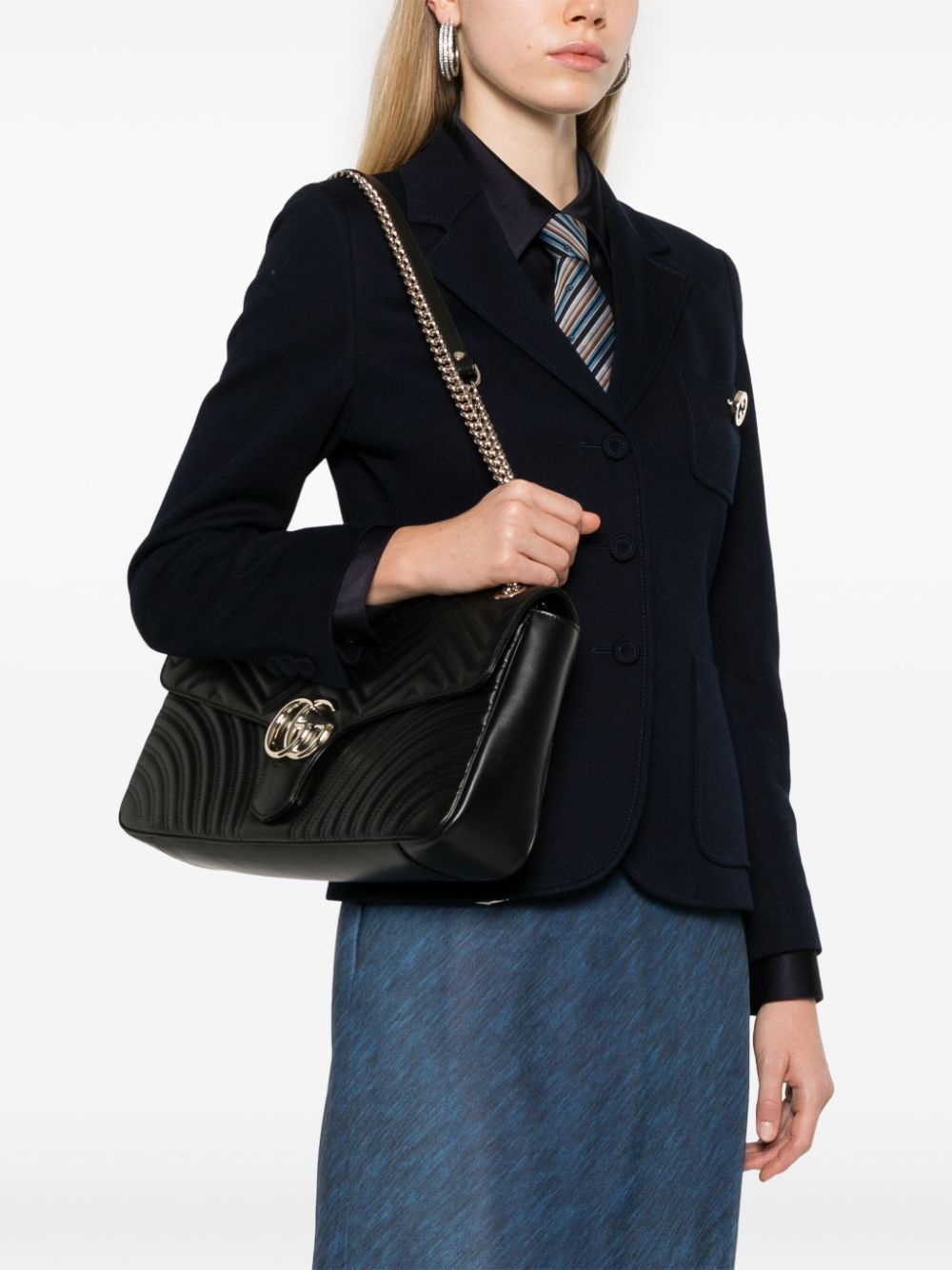 large Marmont quilted shoulder bag - 2