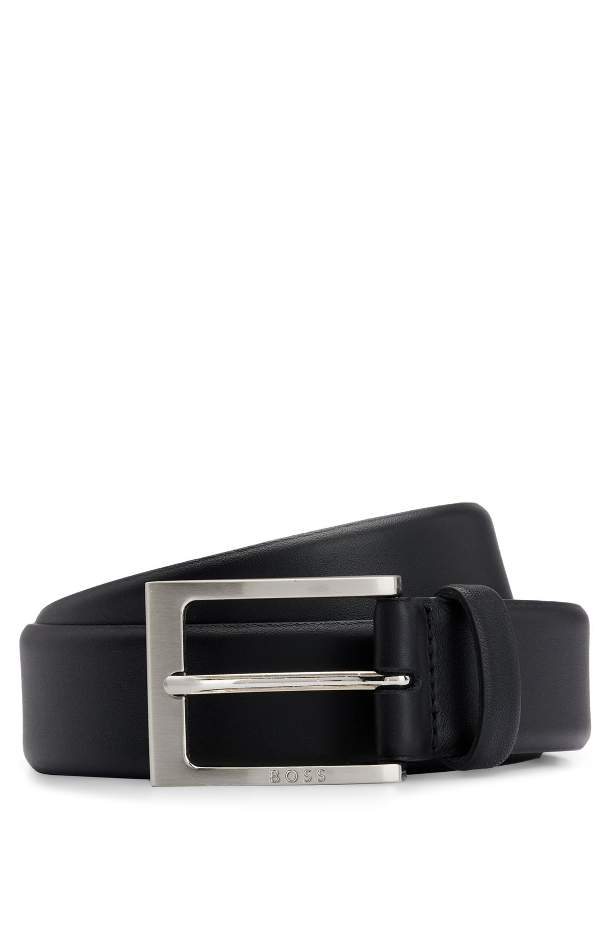 NAPPA-LEATHER BELT WITH PIN BUCKLE - 1