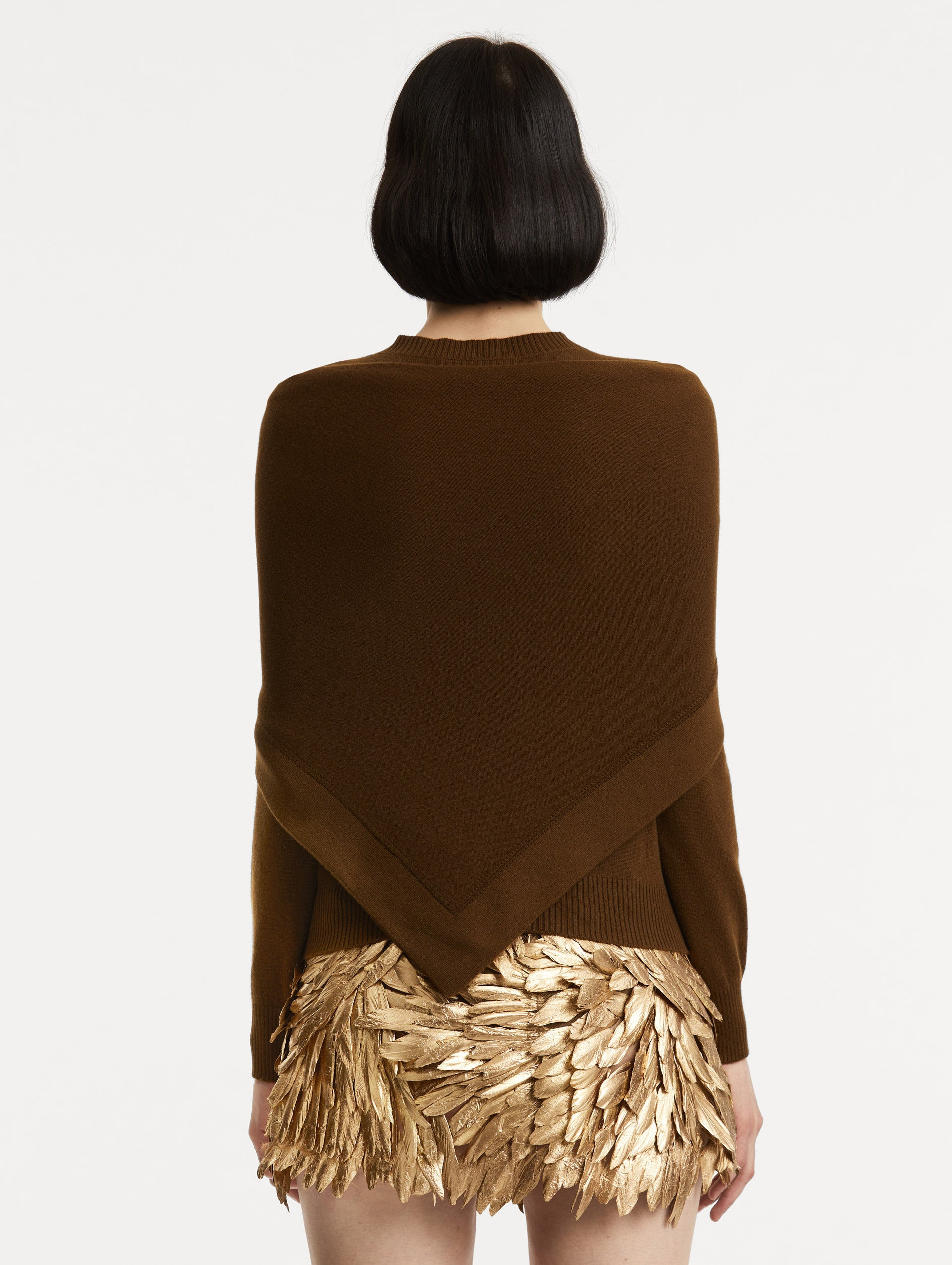 O FLOWER CASHMERE PULLOVER - 3