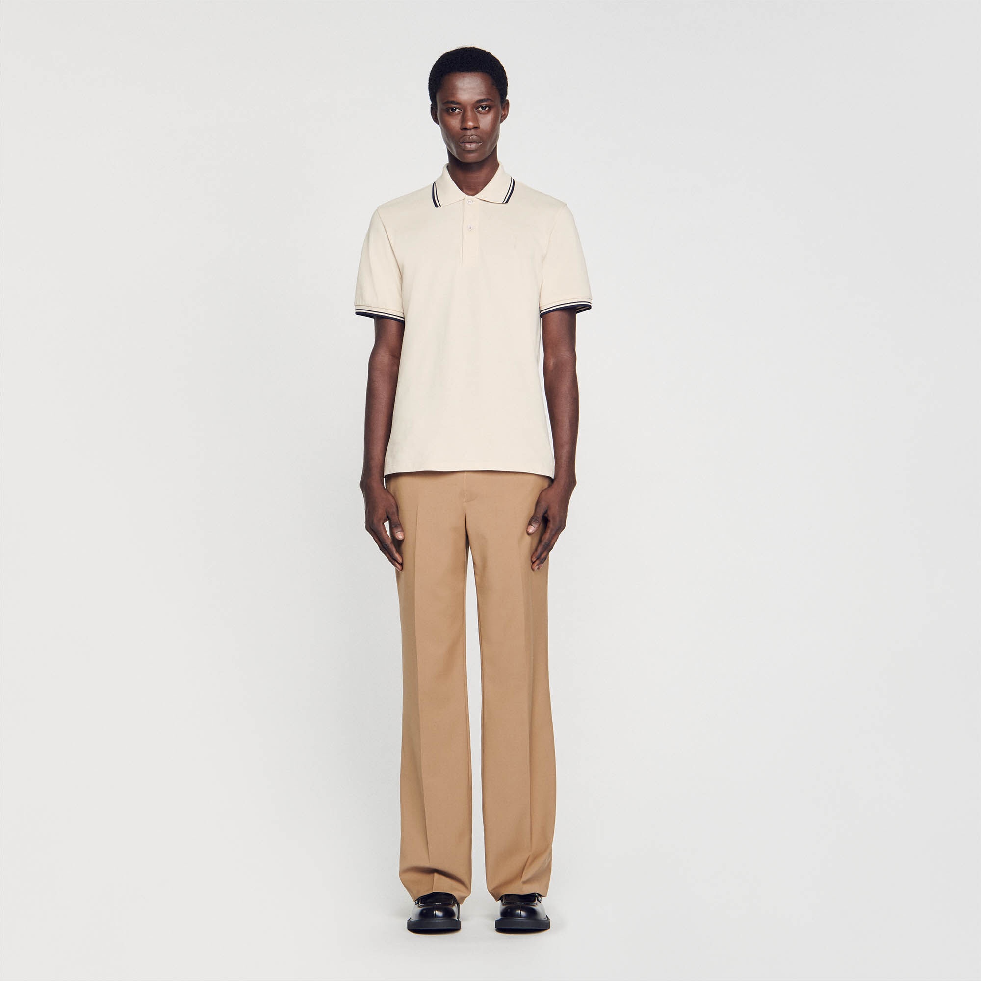 COTTON PIQUÉ POLO SHIRT - 3