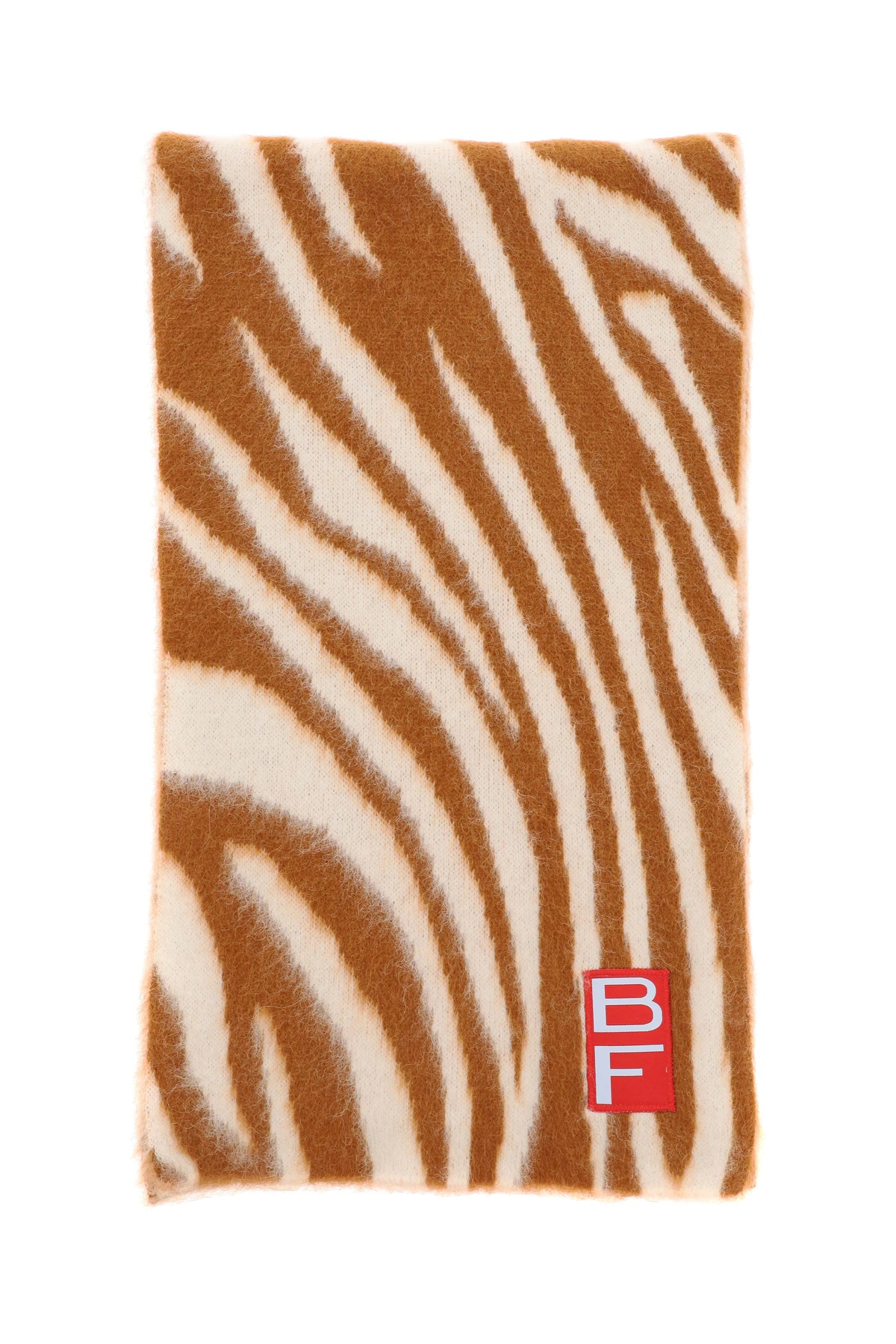 ALPACA WOOL ZEBRA SCARF - 1