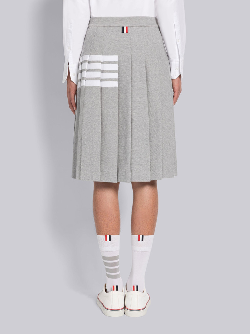 VARSITY PIQUE 4-BAR PLEATED FOOTBALL SKIRT 3