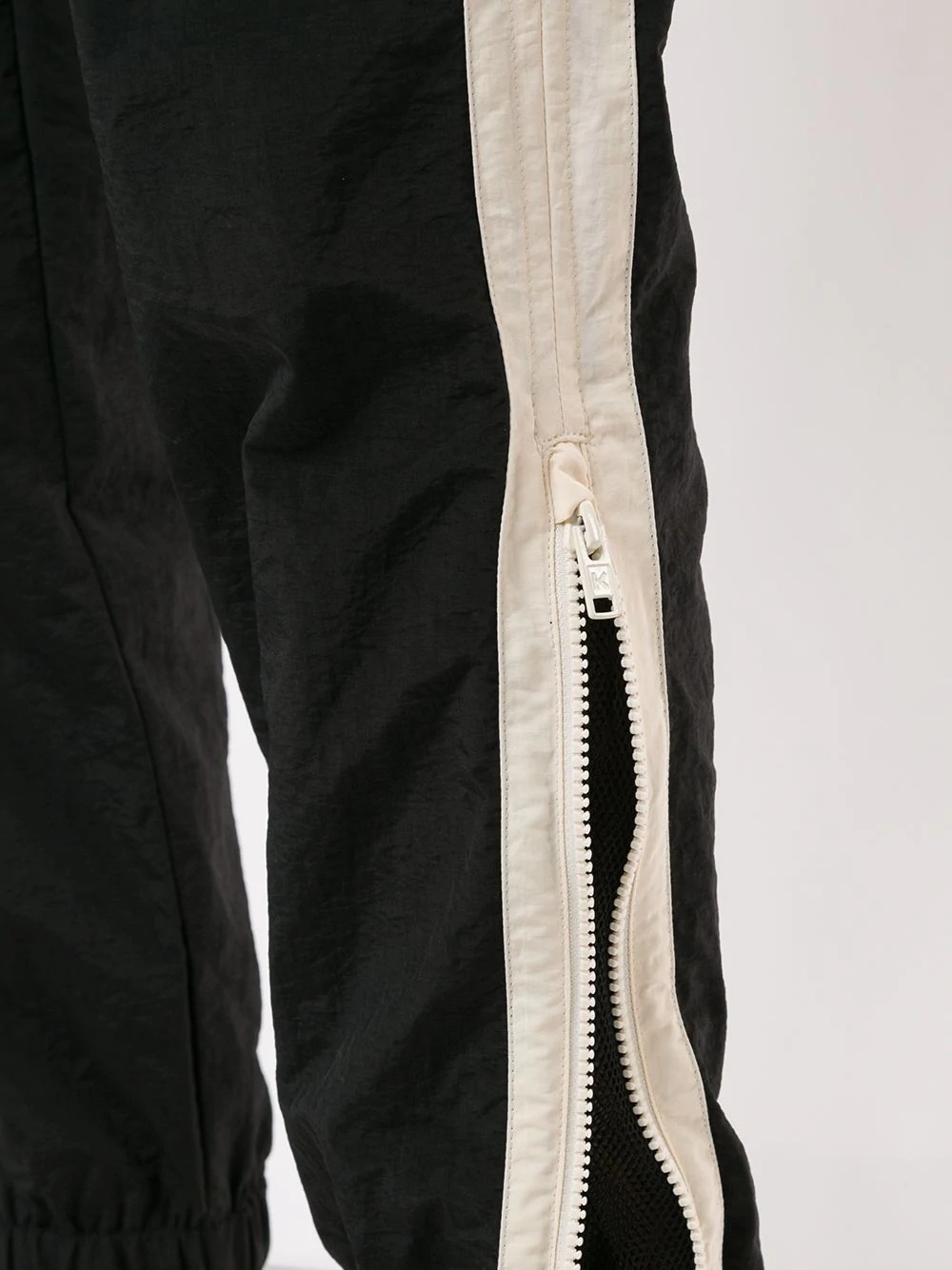 side-zip stripe trackpants - 5