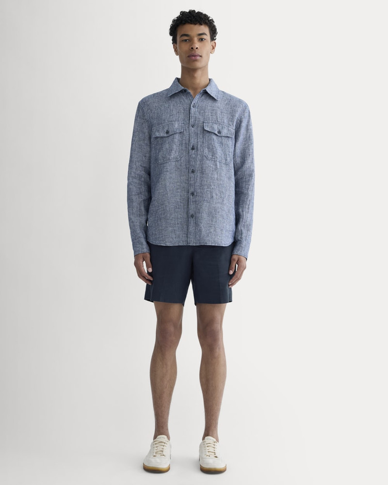 THE 7" LINEN TROUSER SHORT 3