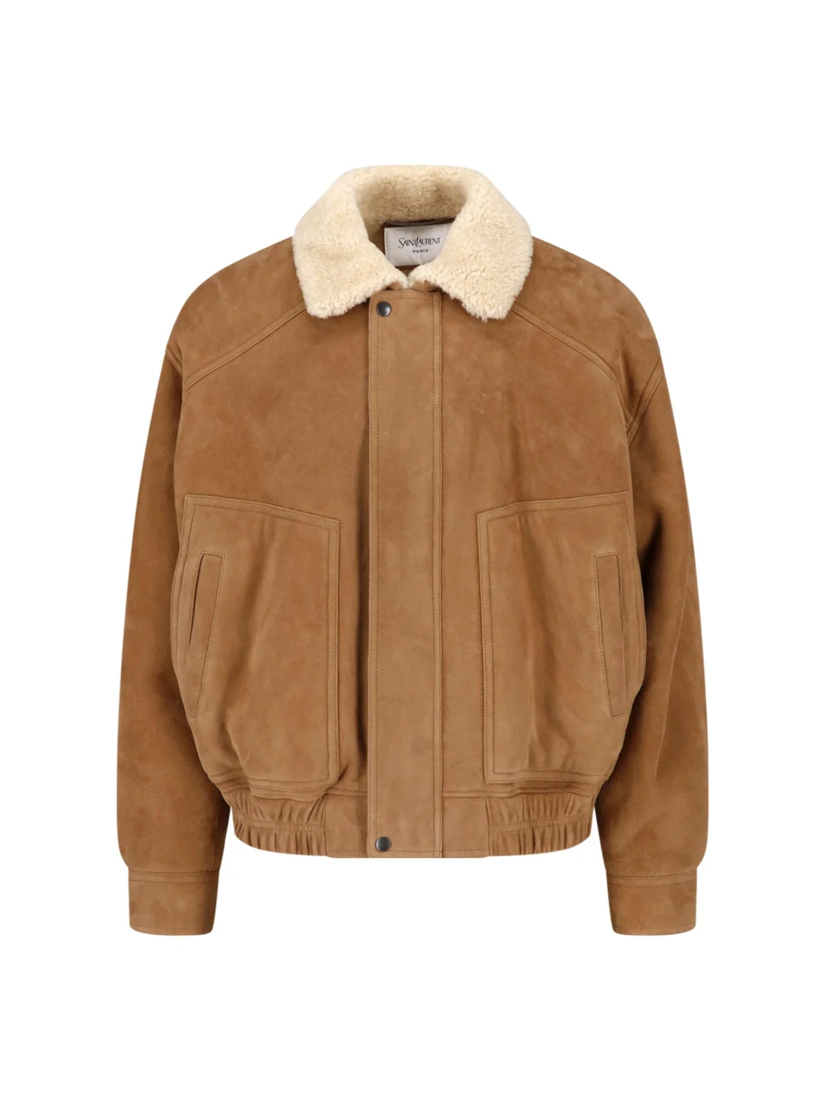 SHEARLING AND SUEDE JACKET - 1