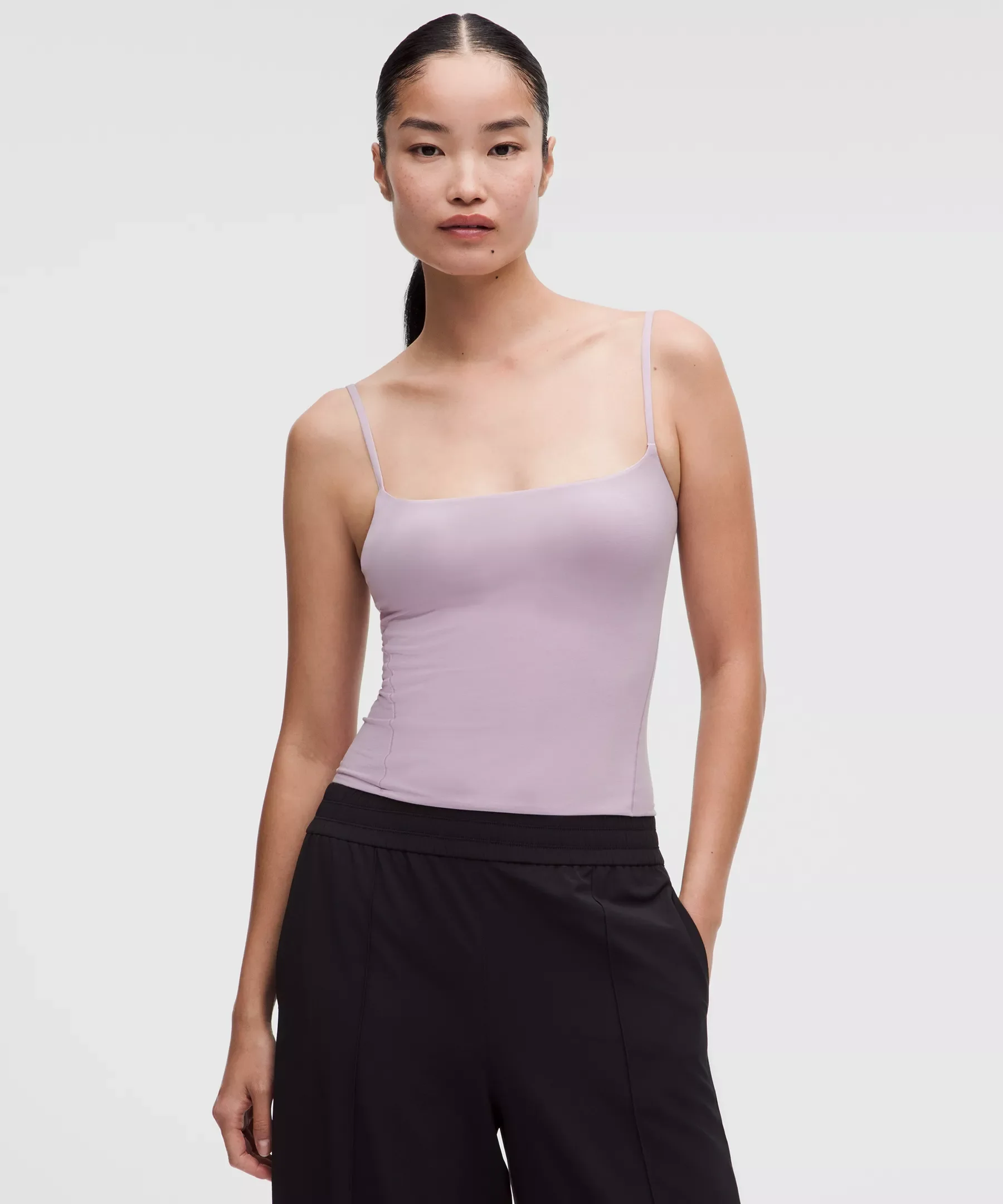 Wundermost Ultra-Soft Nulu Spaghetti-Strap Adjustable Cami - 1