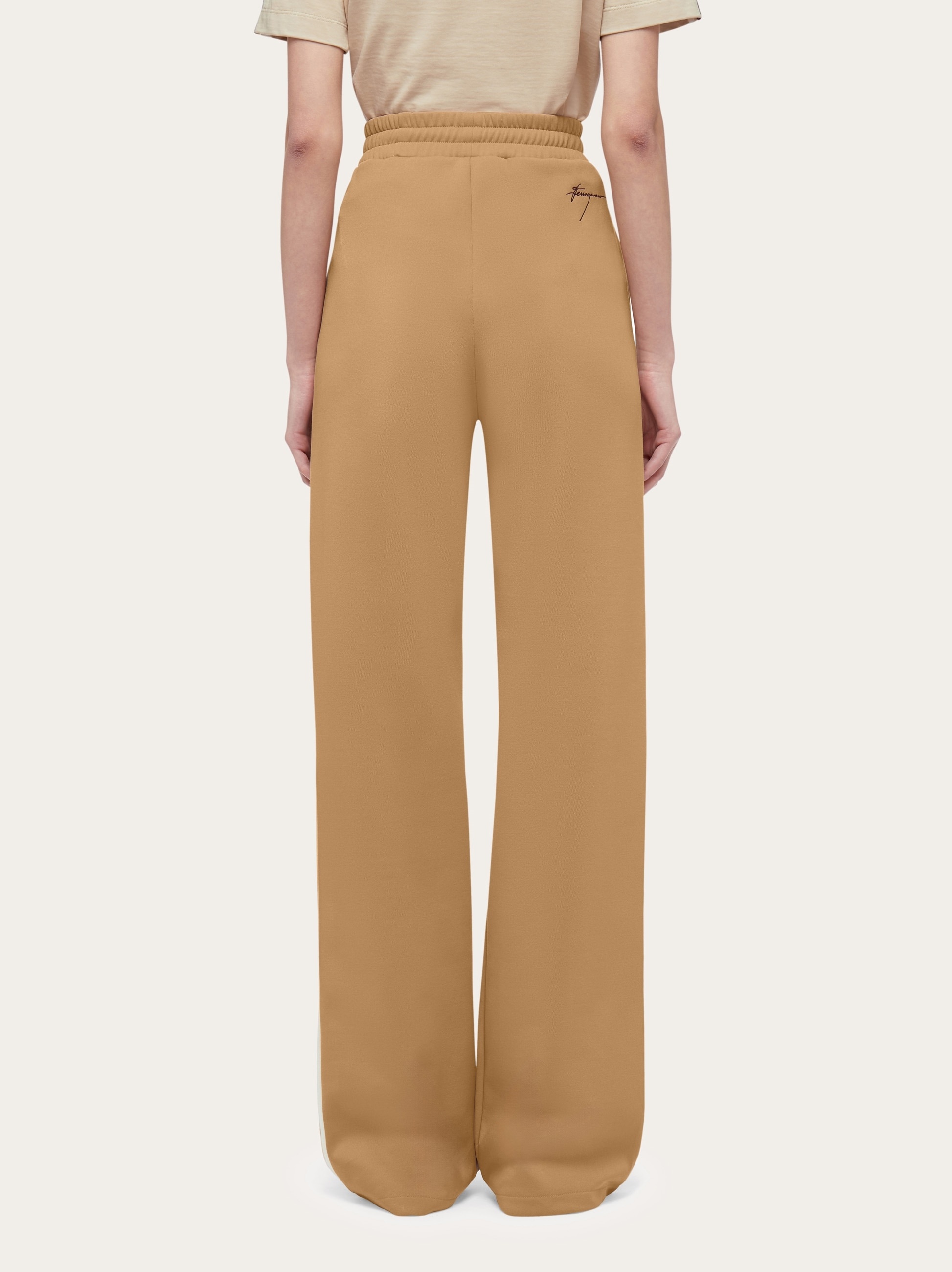 Wide leg tracksuit trouser - 4