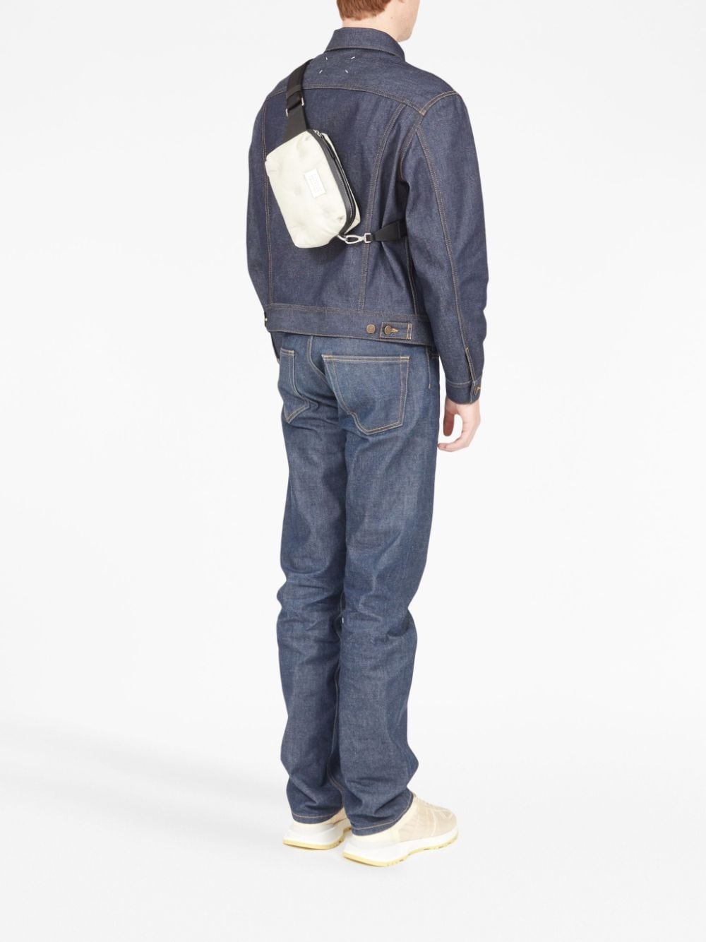 numbers-motif shoulder bag - 7