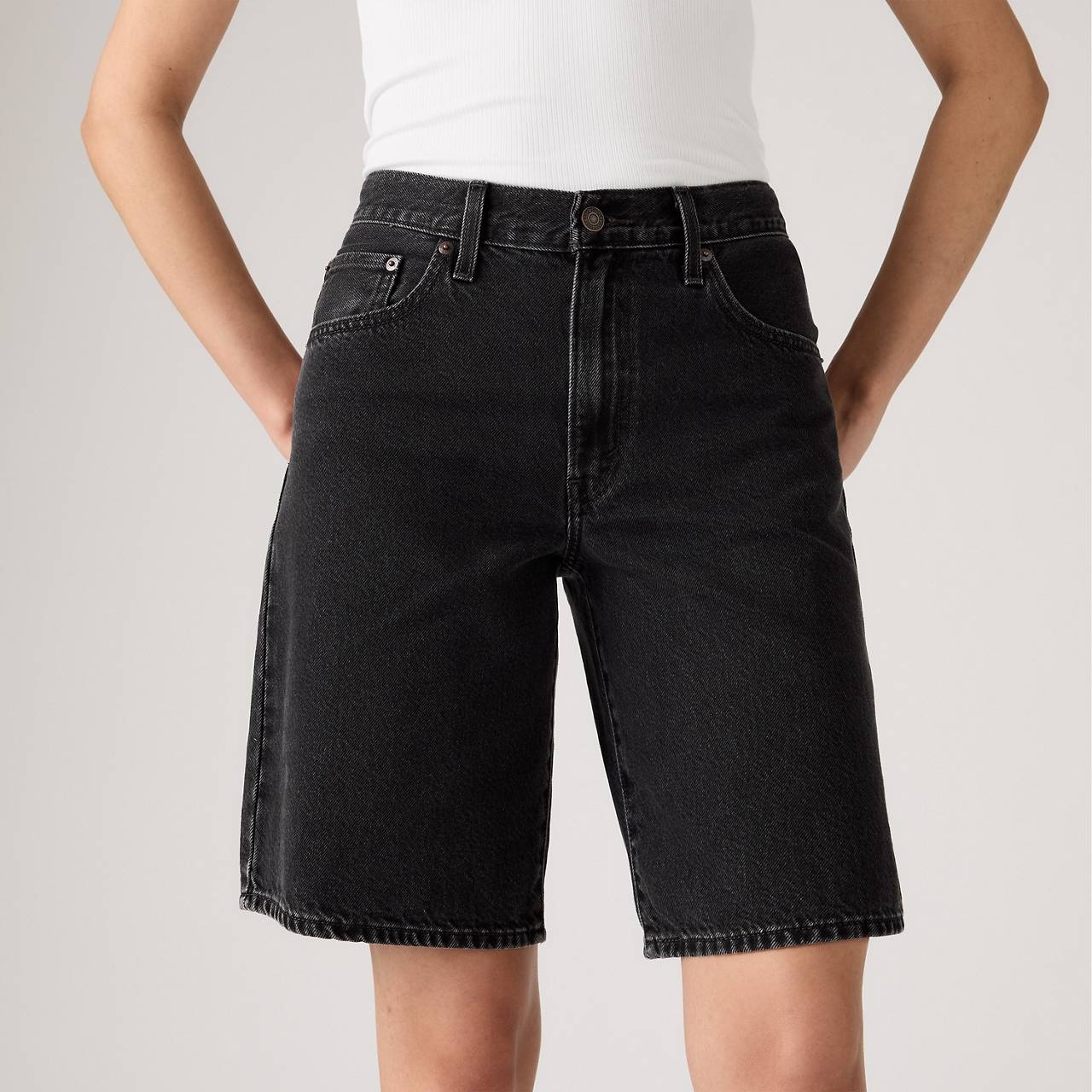 BAGGY DAD WOMEN'S JORTS - 4