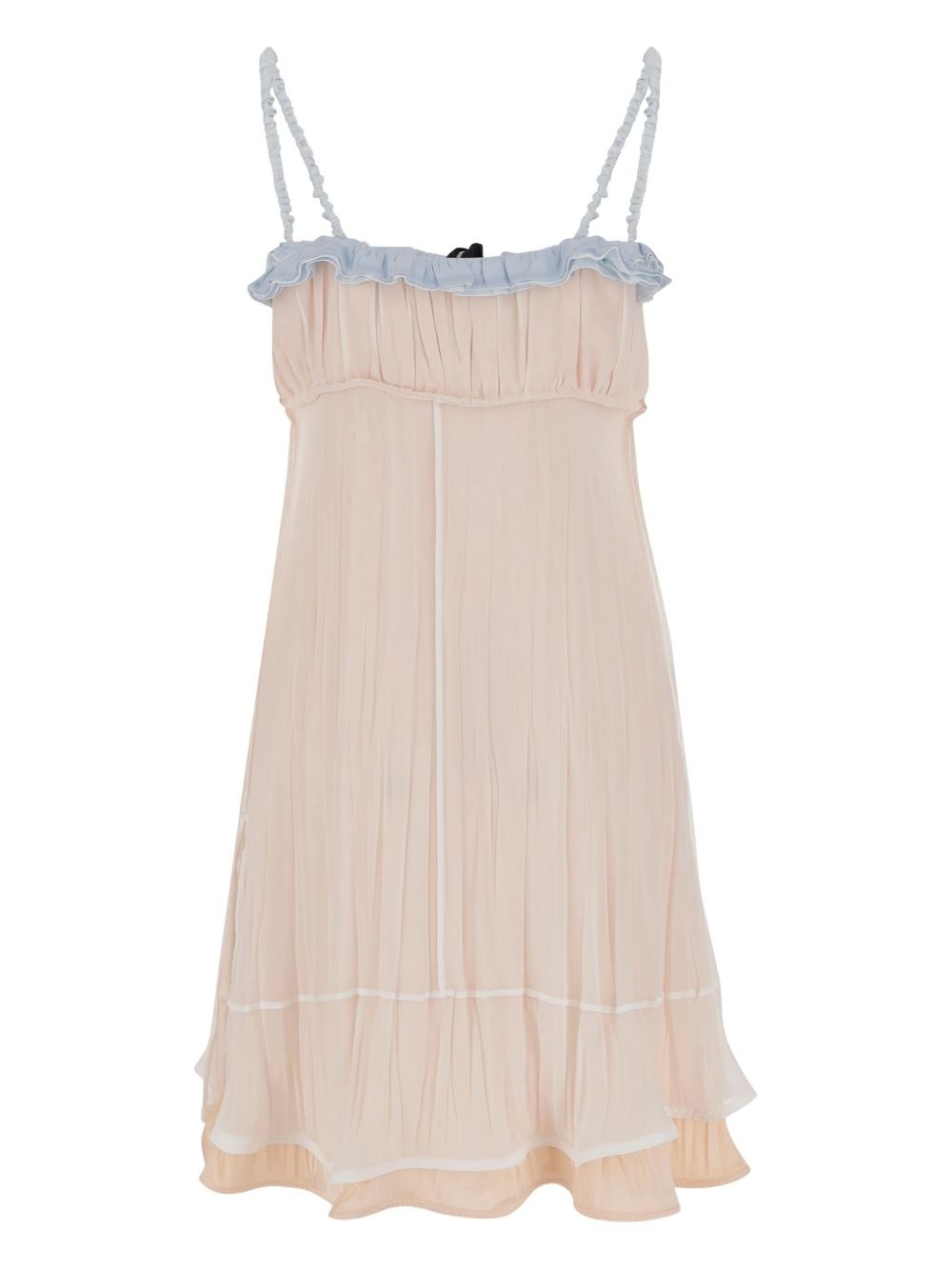 silk mini dress - 2