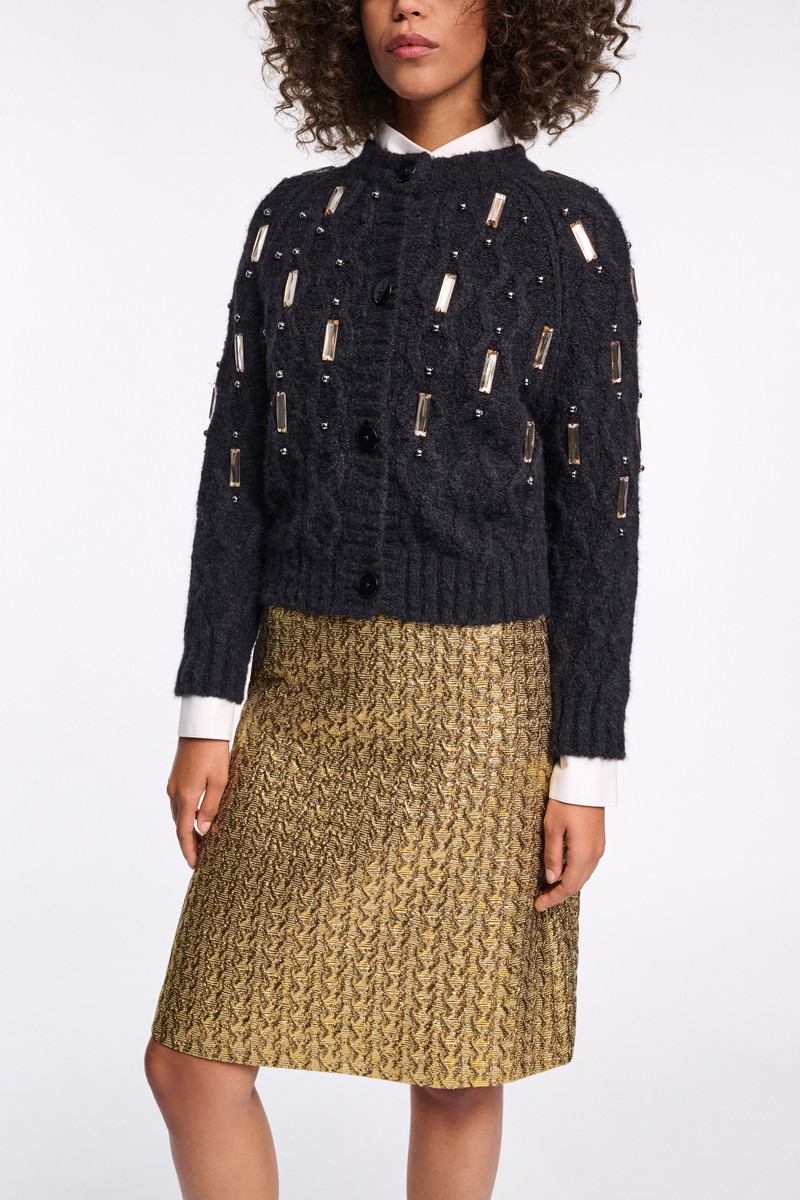 COZY DIAMONDS cardigan 3