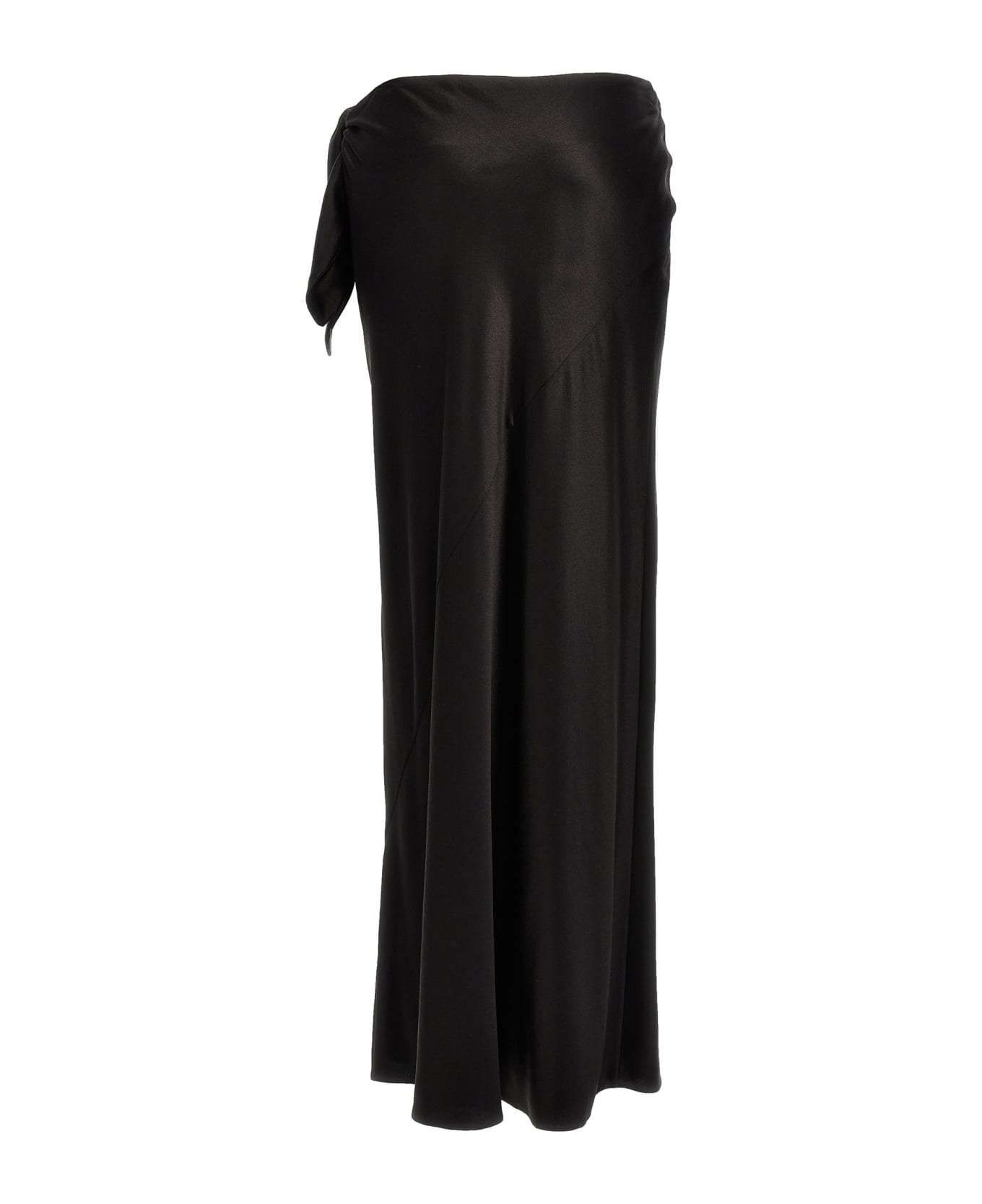 Knot Maxi Skirt - 2