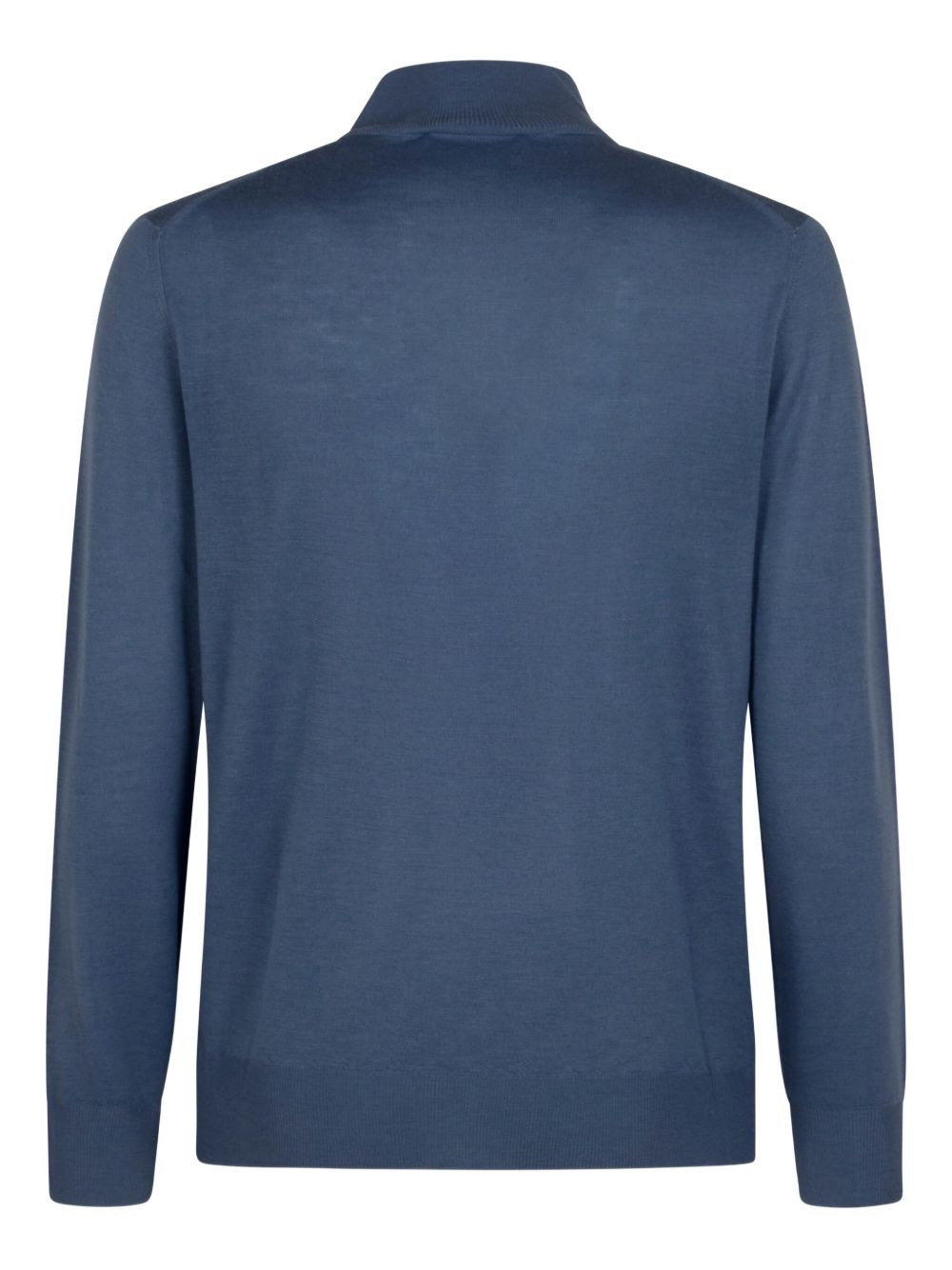high-neck half-zip sweater - 2
