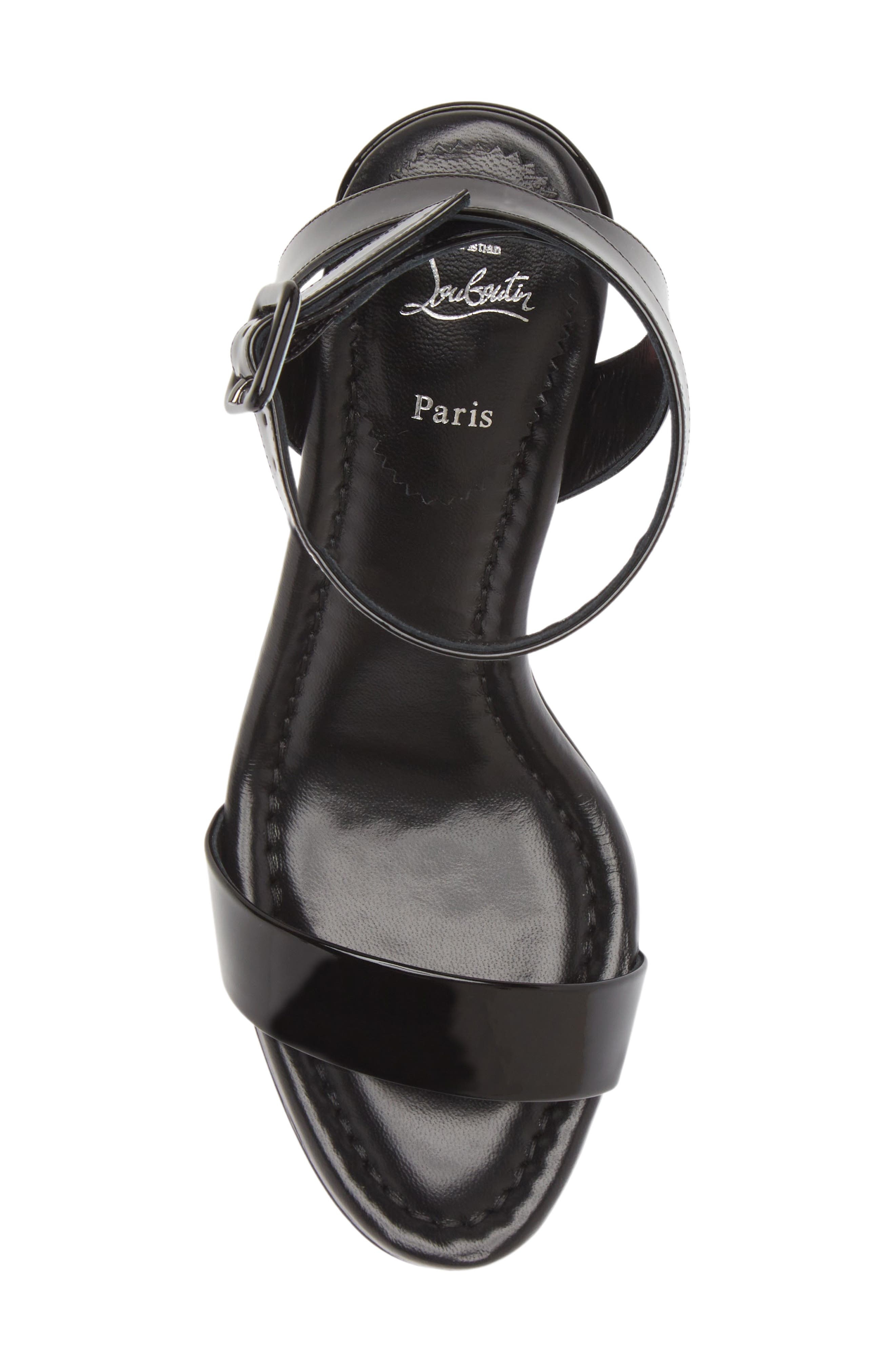 Christian Louboutin Miss Sabina Sandal in Black/Lin Black at Nordstrom - 5