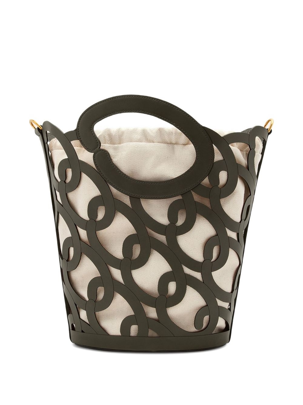 leather tote bag - 4