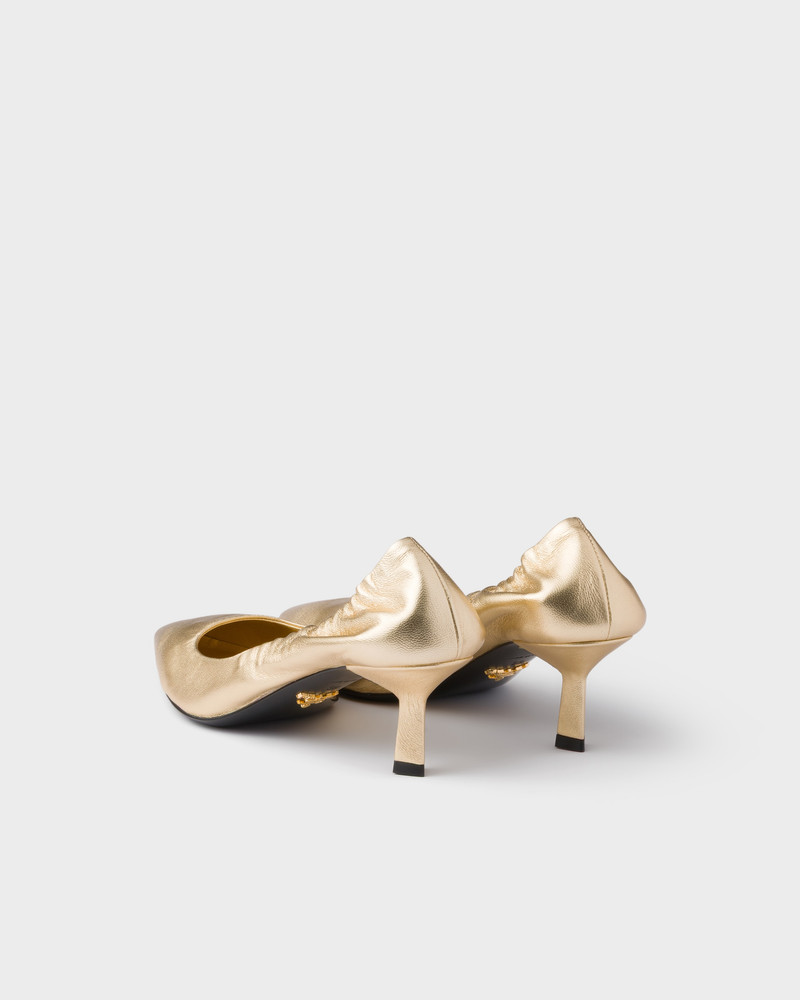 Mordoré nappa leather pumps 5