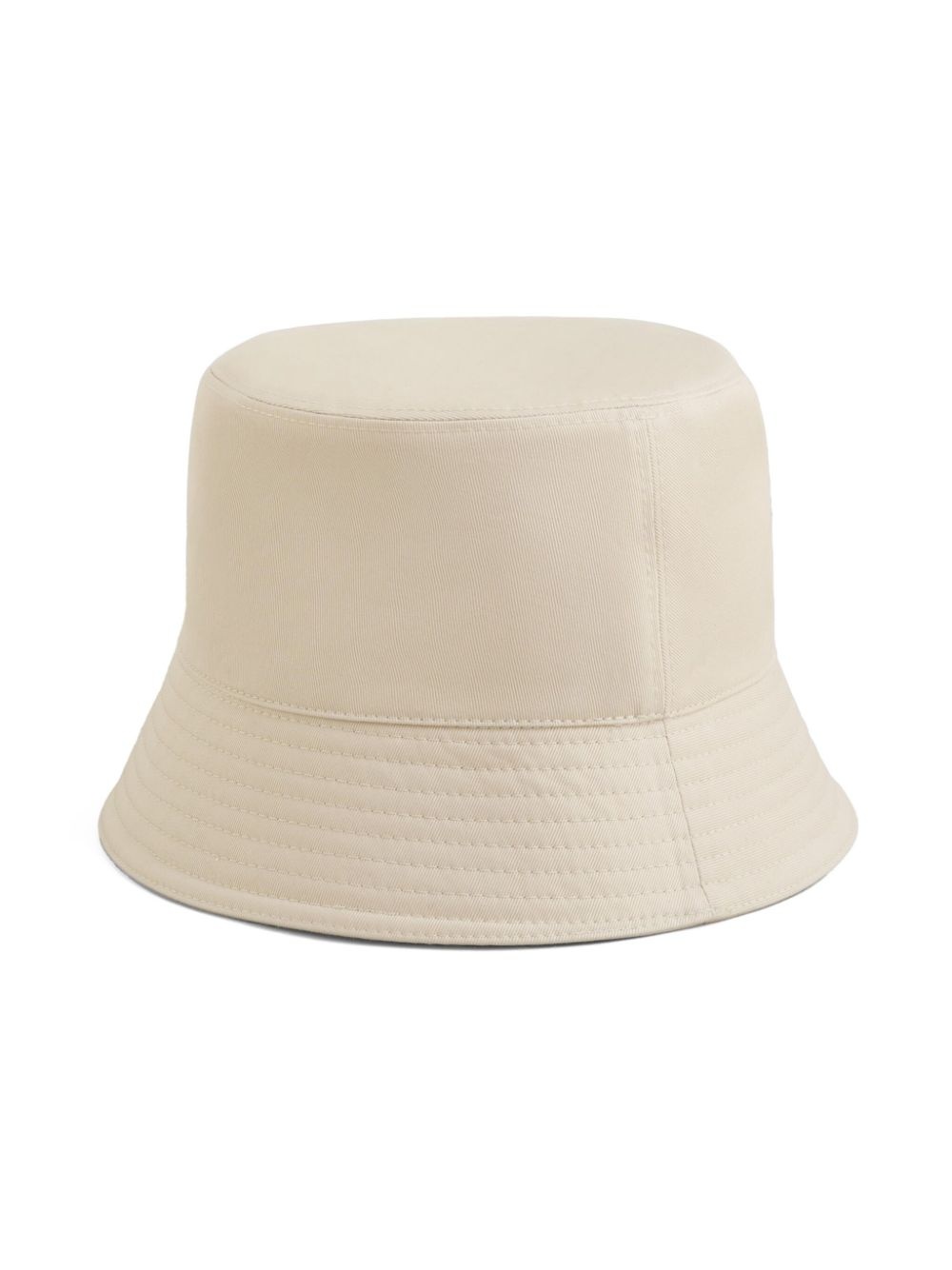 logo-embroidered gabardine bucket hat - 2