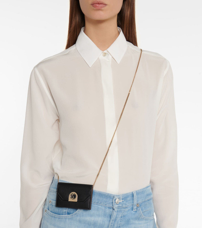 Christian Louboutin Elisa Mini leather crossbody bag outlook