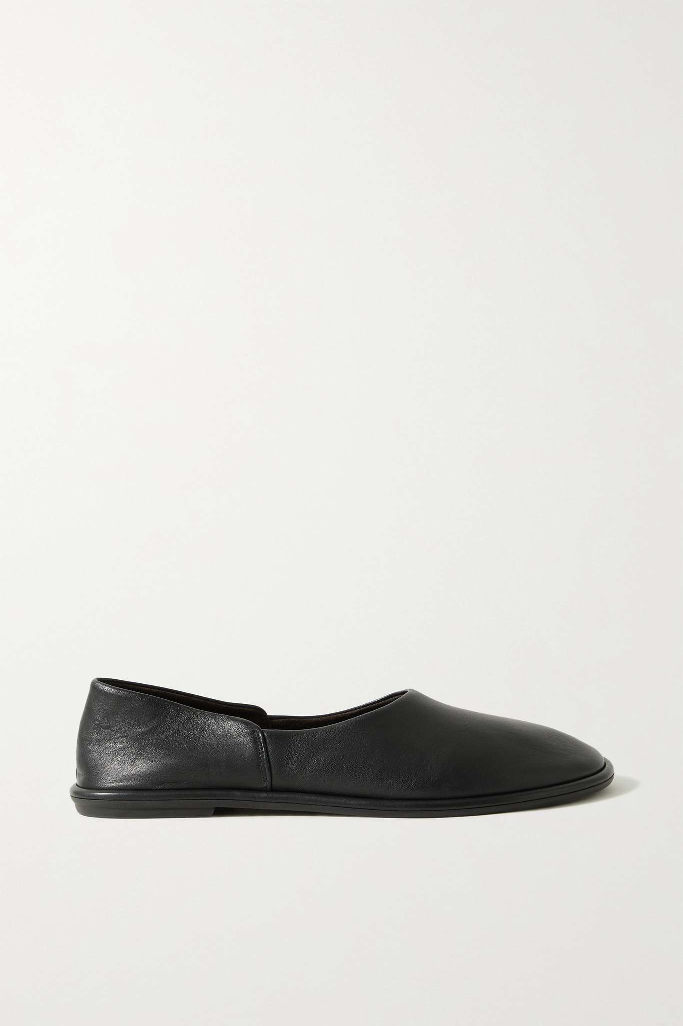 Canal leather ballet flats - 1