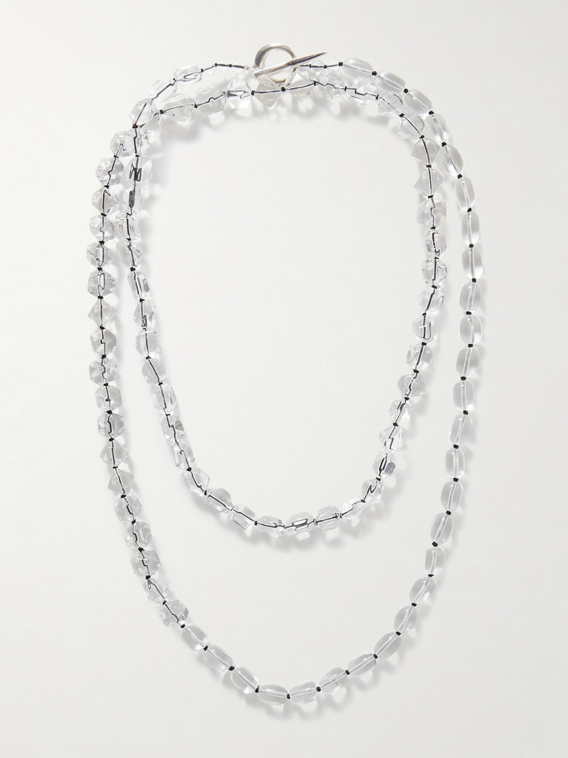Ice Silver Quartz Necklace 1
