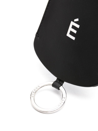 Étude logo-print leather key chain outlook