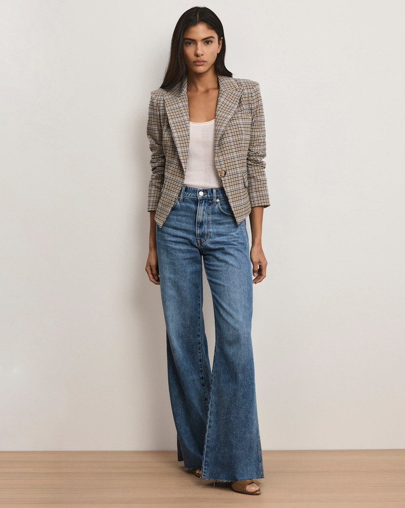 HOSANNA PLAID DICKEY JACKET 3