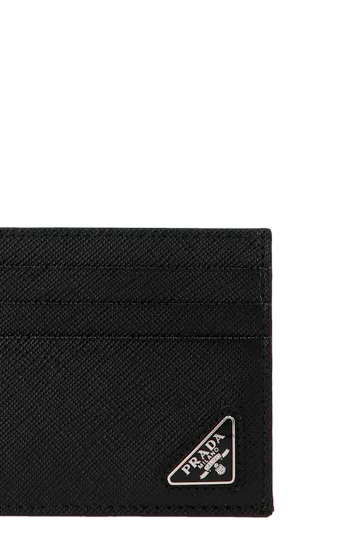 Logo leather card holder - 3